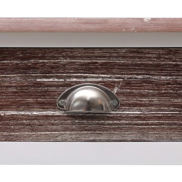vidaXL Beistelltisch Konsolentisch Braun 90×30×77 cm Holz (1-St)