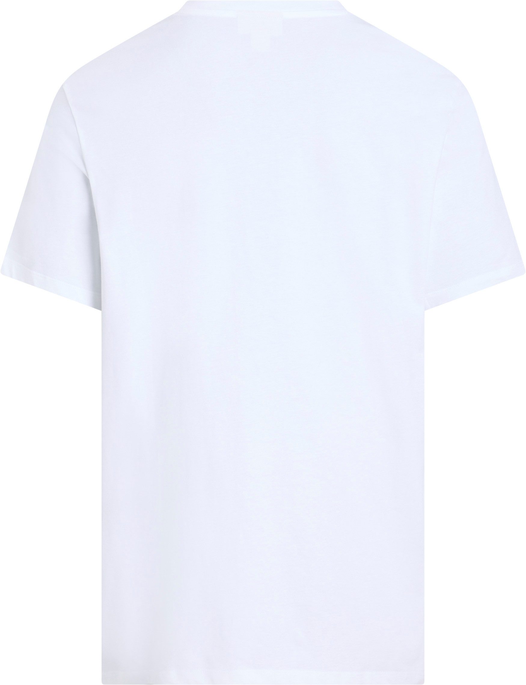 Calvin Klein Jeans T-Shirt SS SMOOTH CTTN SOLID VNECK TEE mit Logostickerei günstig online kaufen