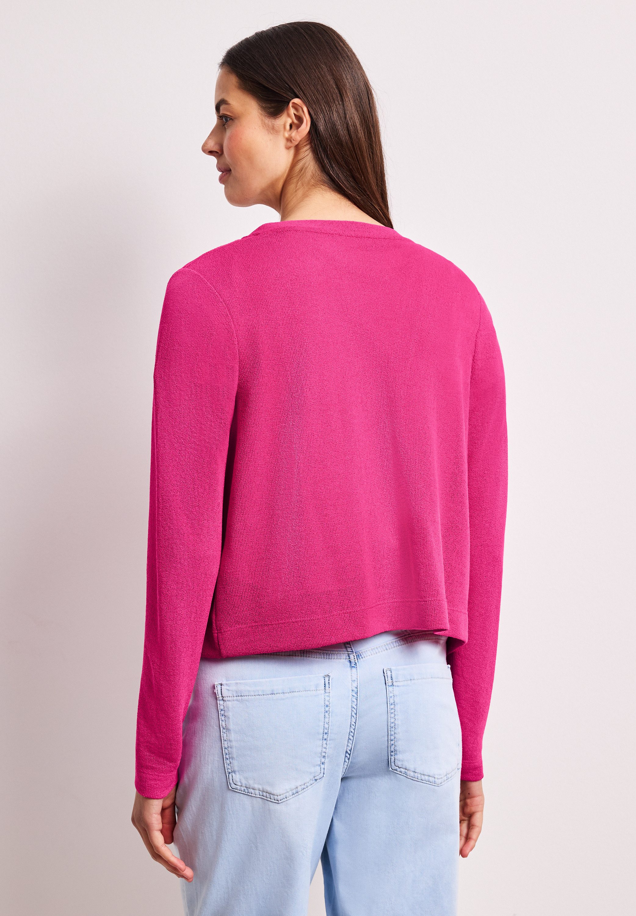 STREET ONE Strickjacke Style Nette in offener Passform
