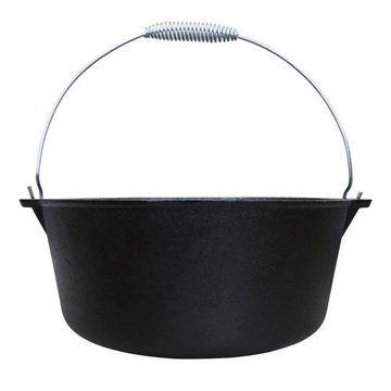 BlueCraft Schmortopf, Gusseisen, Premium Dutch Oven 9 qt ohne Füße