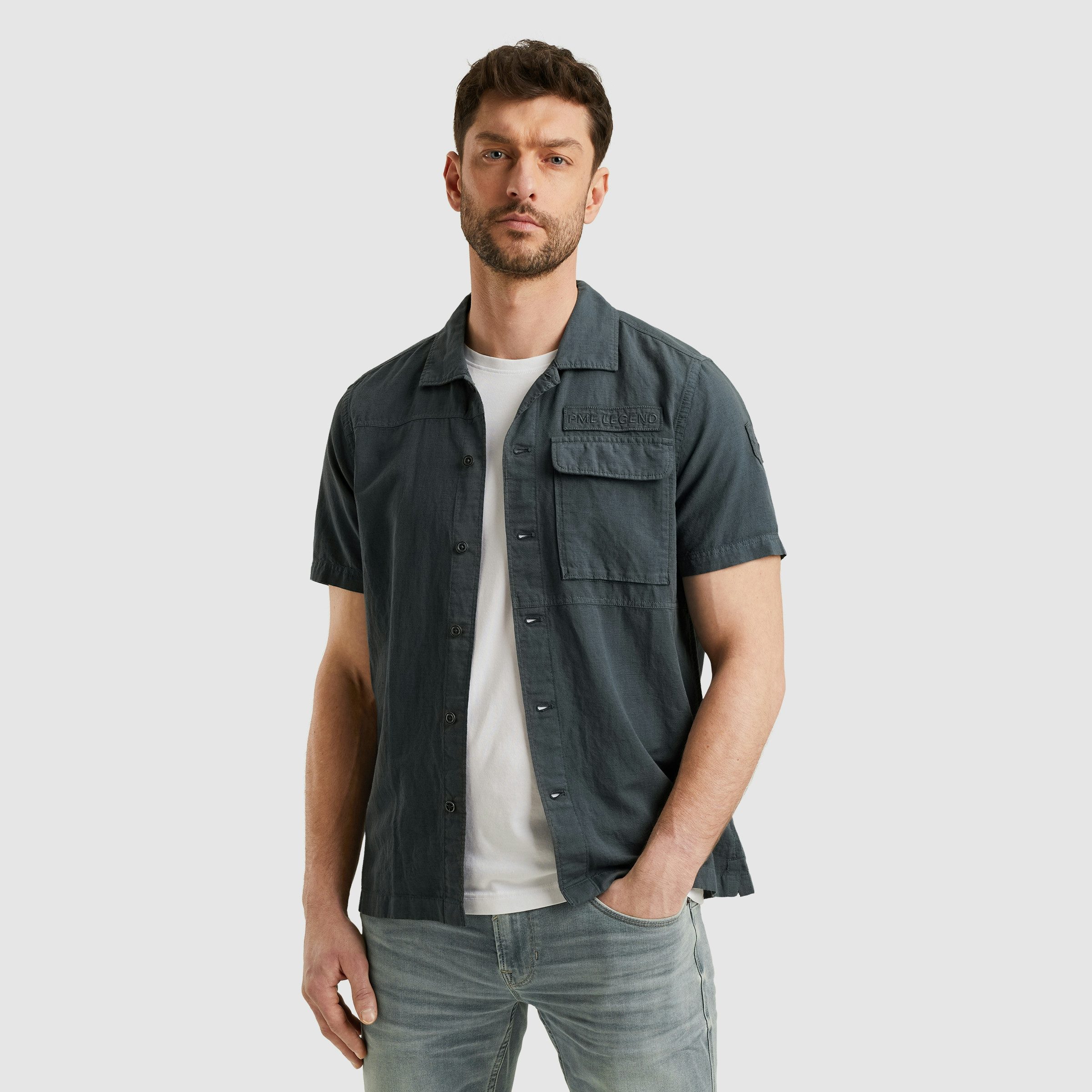 PME LEGEND Kurzarmhemd Short Sleeve Shirt günstig online kaufen