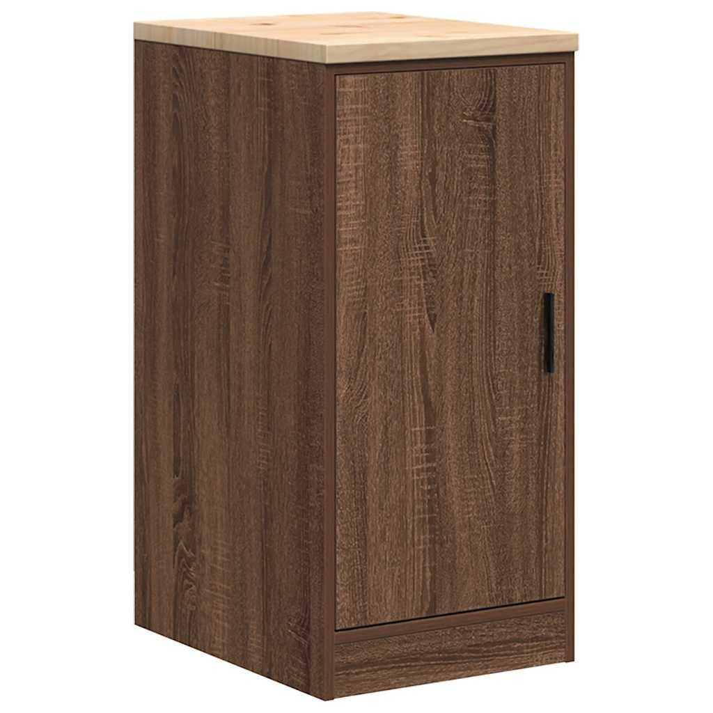 vidaXL Schrankmodule Garagen-Aufbewahrungsschrank 40x51x85 cm Massivholz günstig online kaufen