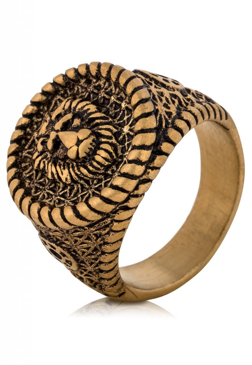 Akitsune Siegelring Imperator Ring Gold EU 65 - UK V - US 11