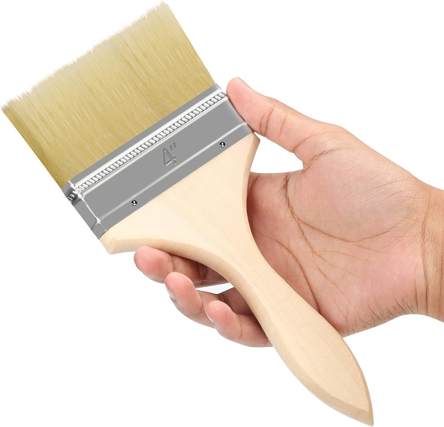 Kurtzy Malpinsel Kurtzy Pinselset 12er, 21,5 cm, für Farben und Lacke, (12 St)