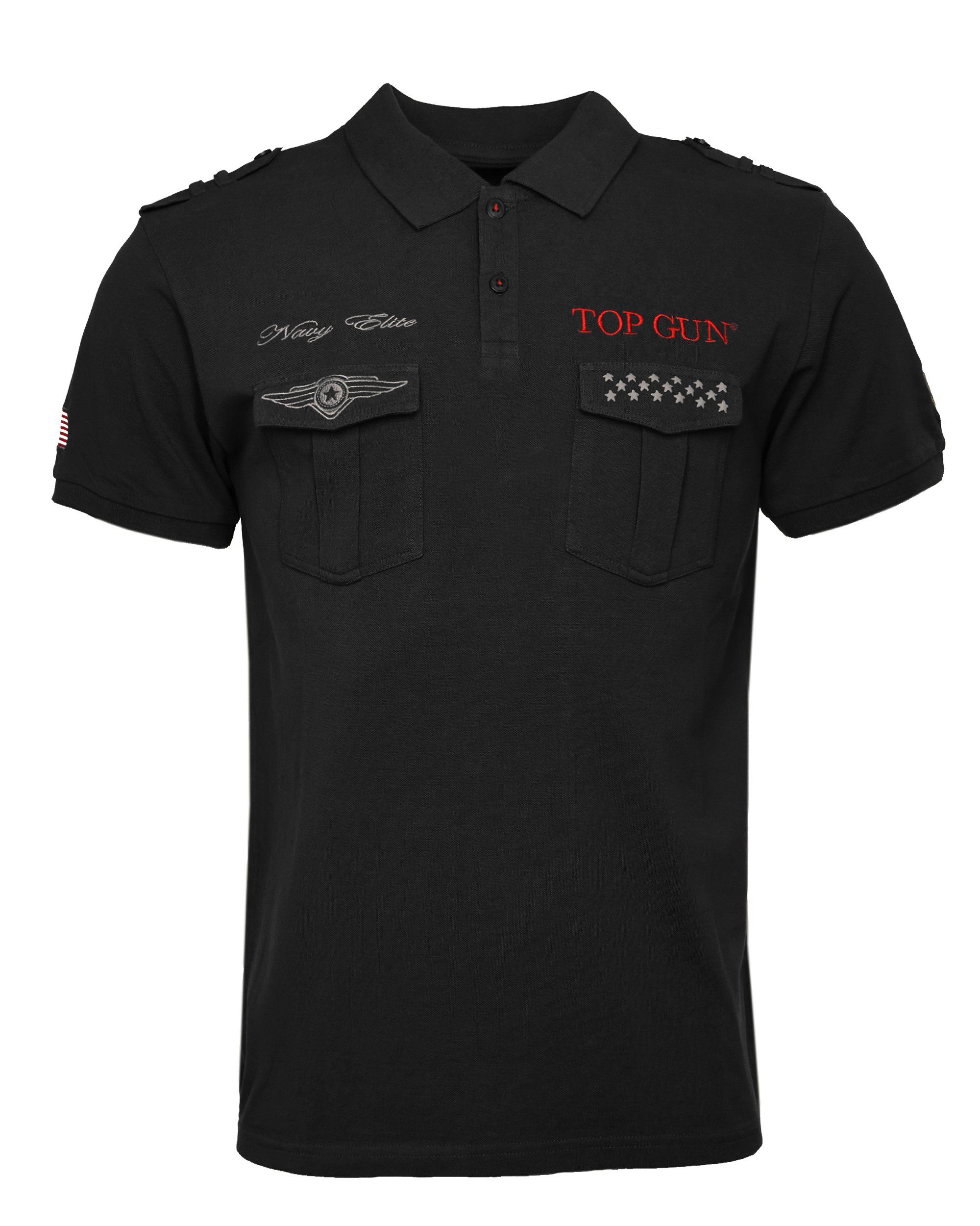 TOP GUN T-Shirt TG20213003 black