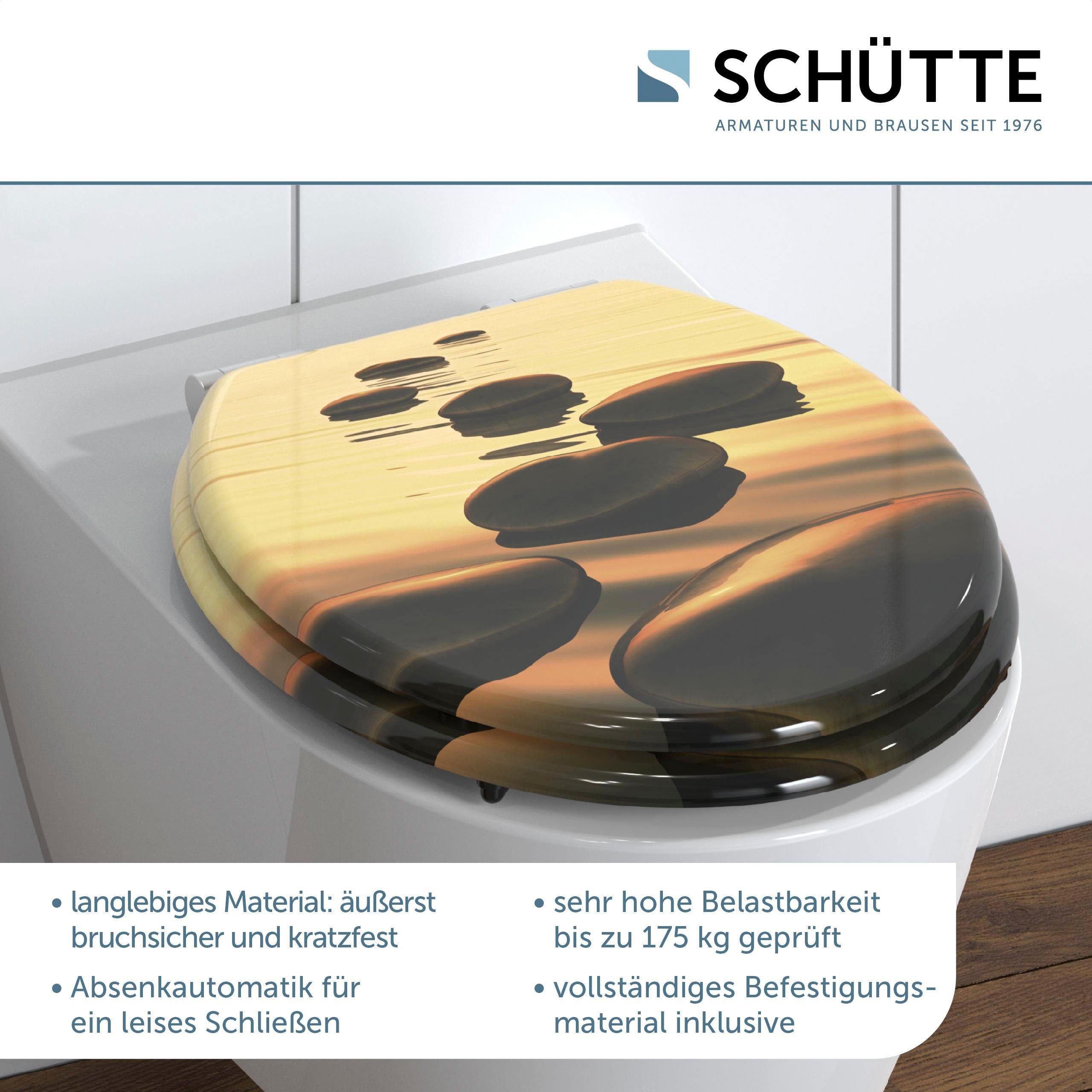 Schütte WC-Sitz SEA STONE, mit Absenkautomatik günstig online kaufen