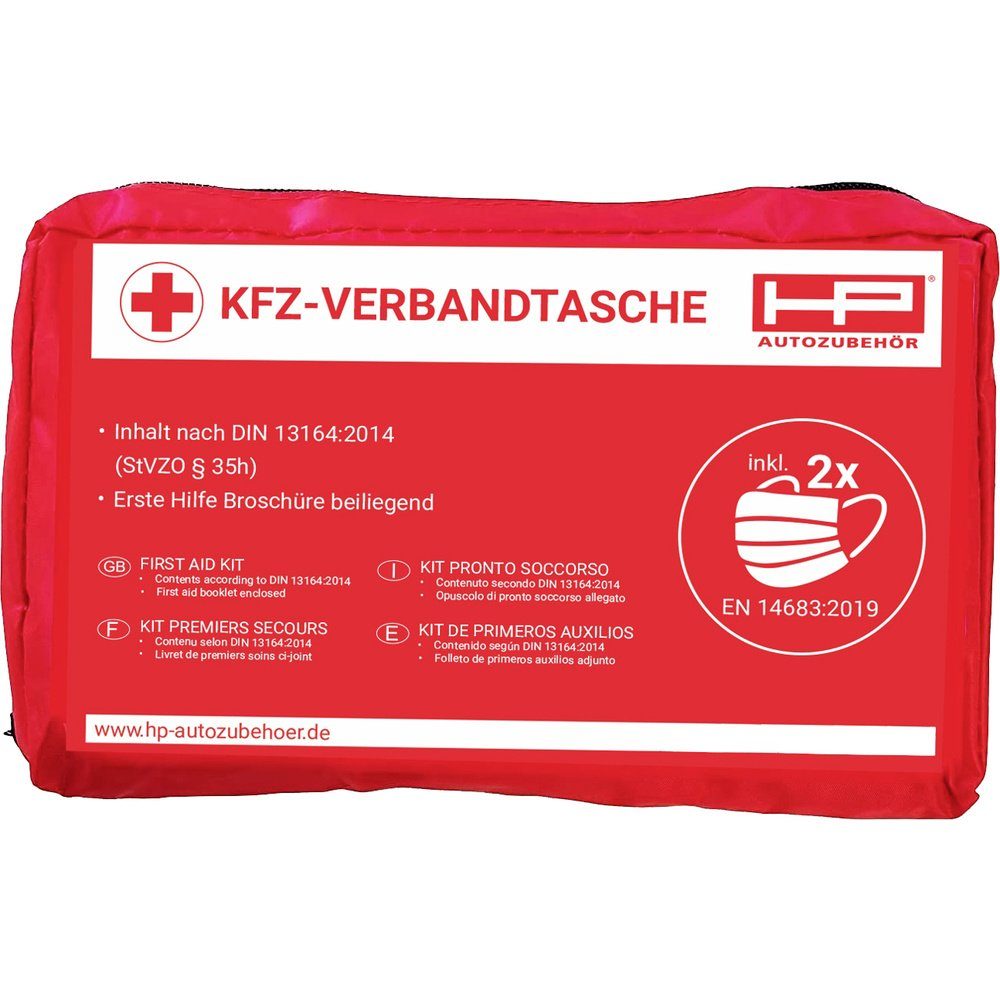 HP-AUTOZUBEHÖR Warndreieck HP Autozubehör 10049 Verbandtasche Pkw, Bus, Freizeit, Landwirtschaf