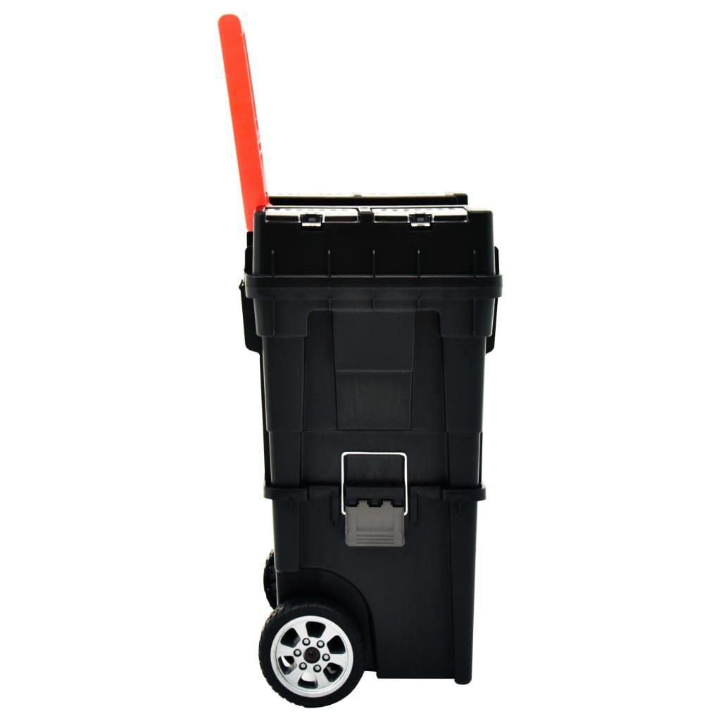 vidaXL Werkzeugbox Werkzeug-Organizer Trolley mit Griff 45x36x90 cm