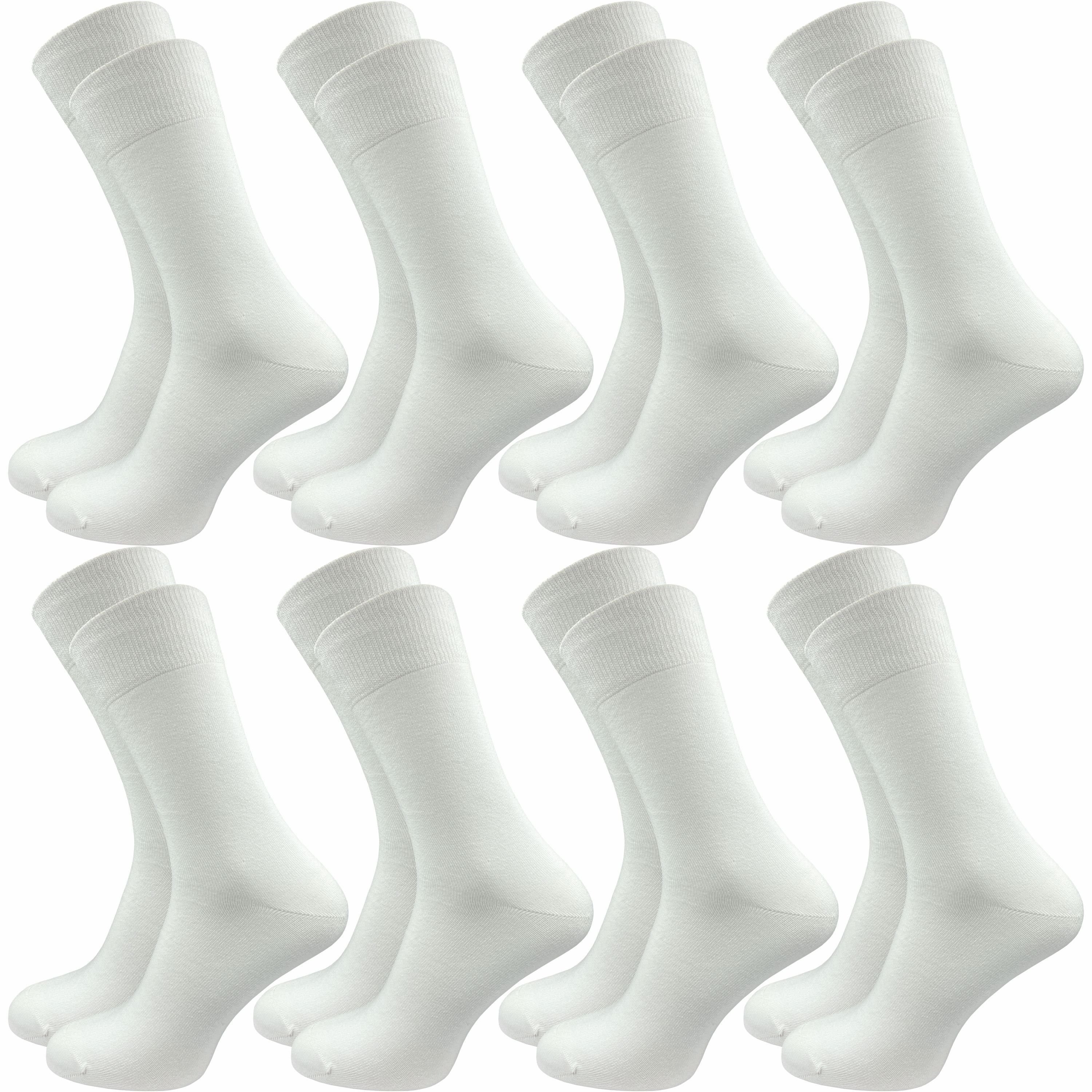 CRUZOS Business Socken 4er Pack - Atmungsaktive Herrensocken Aus Bio-Baumwolle