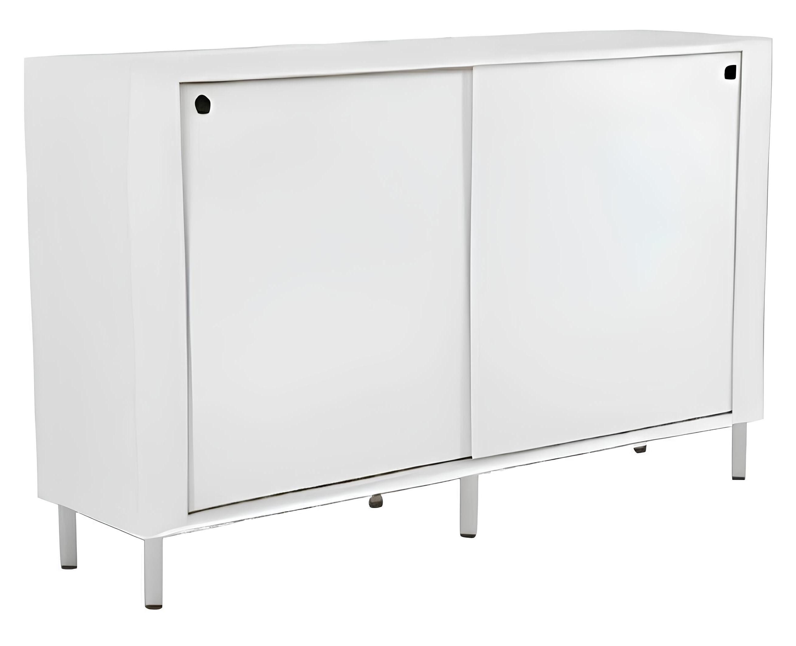 Aktenschrank Hochwertiger weißer Designer-Büroschrank aus Holz - Luxus Büromöbel