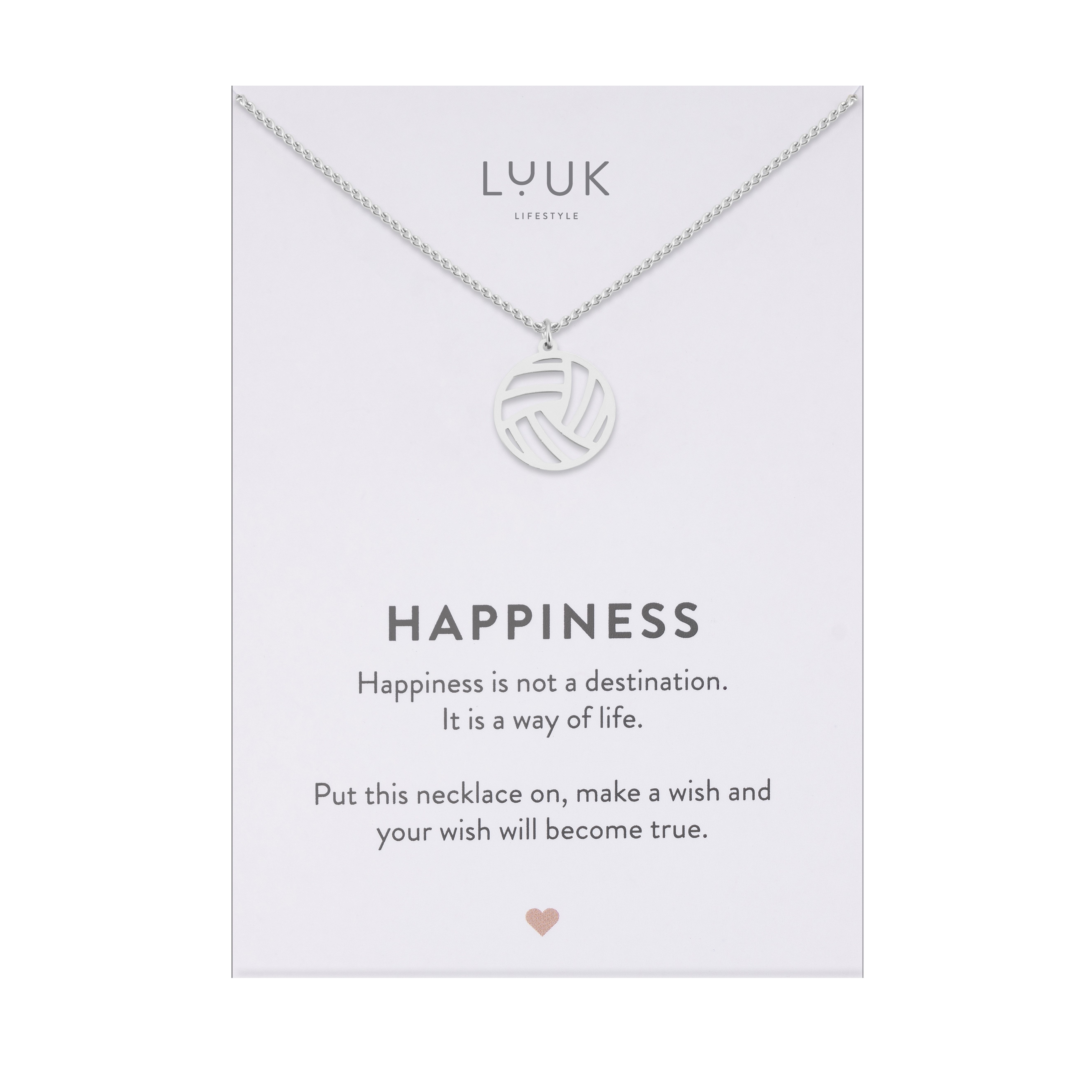 LUUK LIFESTYLE Kette mit Anhänger Volleyball, günstig online kaufen