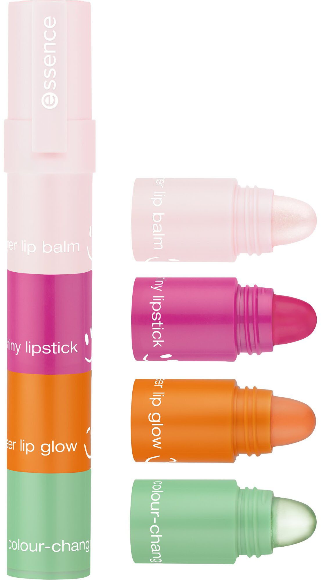 Essence Lippenstift you make my day! lip tower, 3-tlg., mit ph-reaktiver Formel