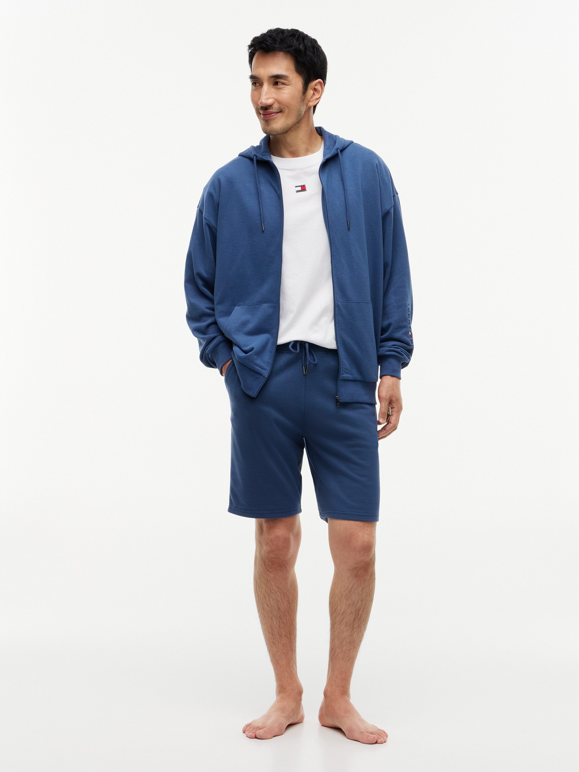 Tommy Hilfiger Underwear Sweatjacke Regular fit mit Kapuze – Bild 4 von 5