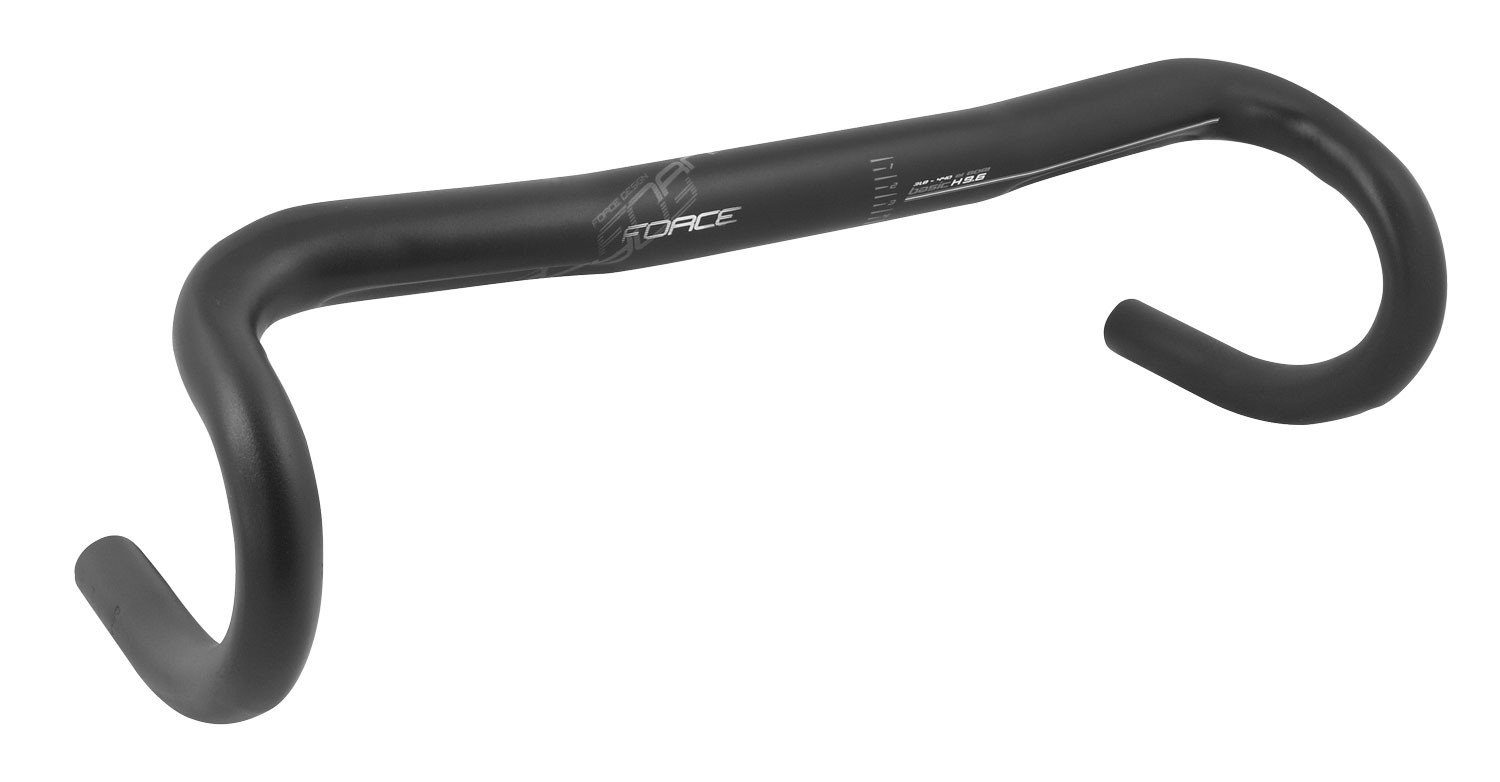 Neu eröffnet FORCE Fahrradlenker Lenker H9.6 FORCE schwarz ROAD Alu