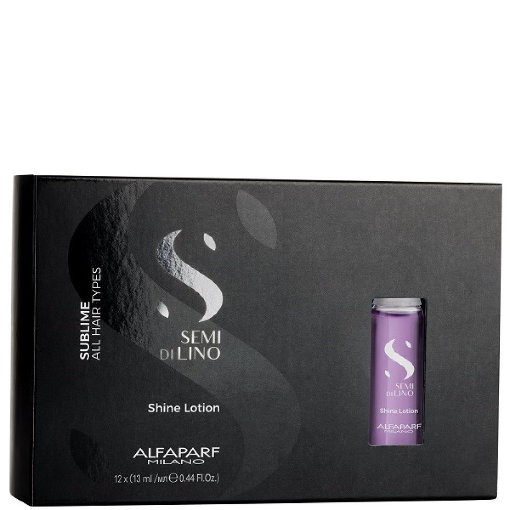 Alfaparf Milano Haaröl Alfaparf Milano Semi Di Lino Sublime Shine Lotion Oil 12x13 ml