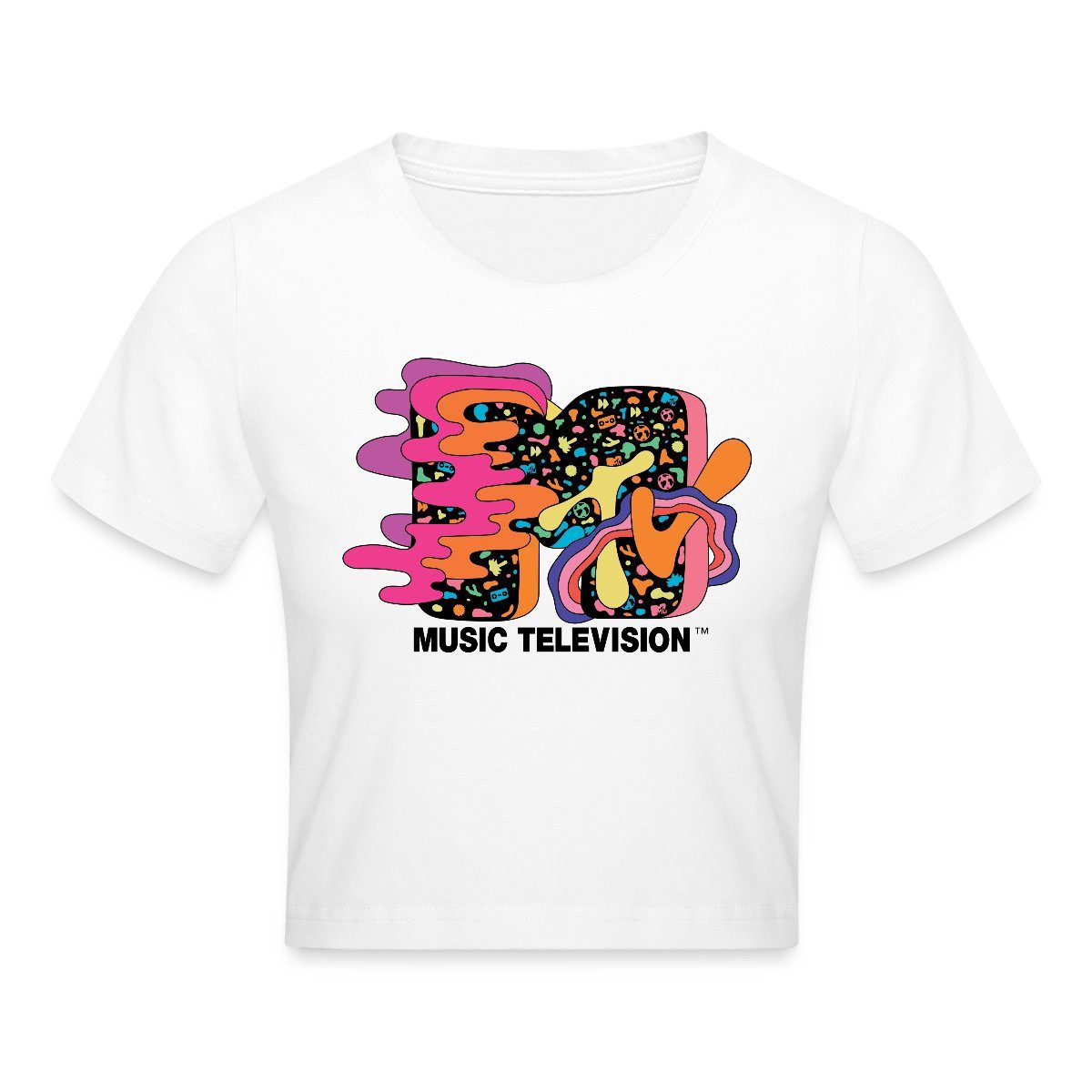 Spreadshirt T-Shirt MTV Music Television Buntes günstig online kaufen