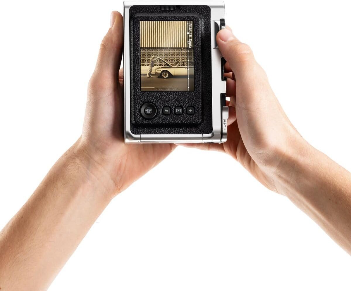 100% Fujifilm Sofortbildkamera Instax Wide Evo, digital, 5 MP, Bluetooth Sofortbildkamera