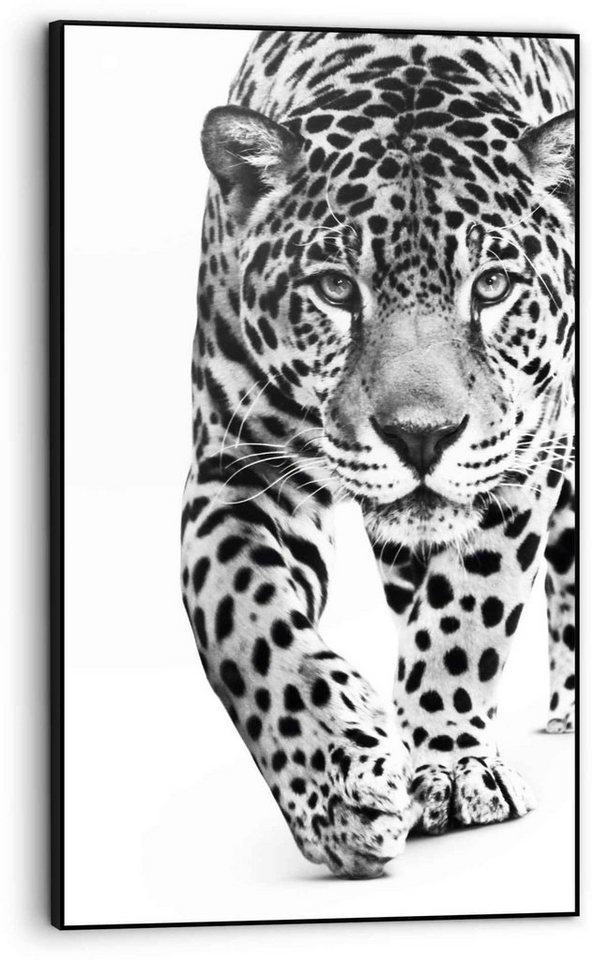 Reinders! Bild Gerahmtes Bild Panther Kräftig - Leopard - Raubtier -  Gefleckt, Tiere (1 St)