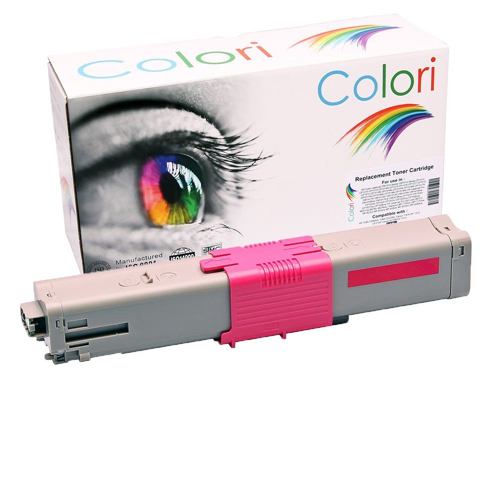 Colori Tonerkartusche, Kompatibler Toner für Oki 44469705 Magenta für C310 C310DN C330 C330DN C331 C331DN C510 C510DN C511 C511DN C530 C530DN C531 C531DN MC351DN MC352DN MC361DN MC362DN MC561DN MC562DN MC562DNW von Colori | Tonerpatronen