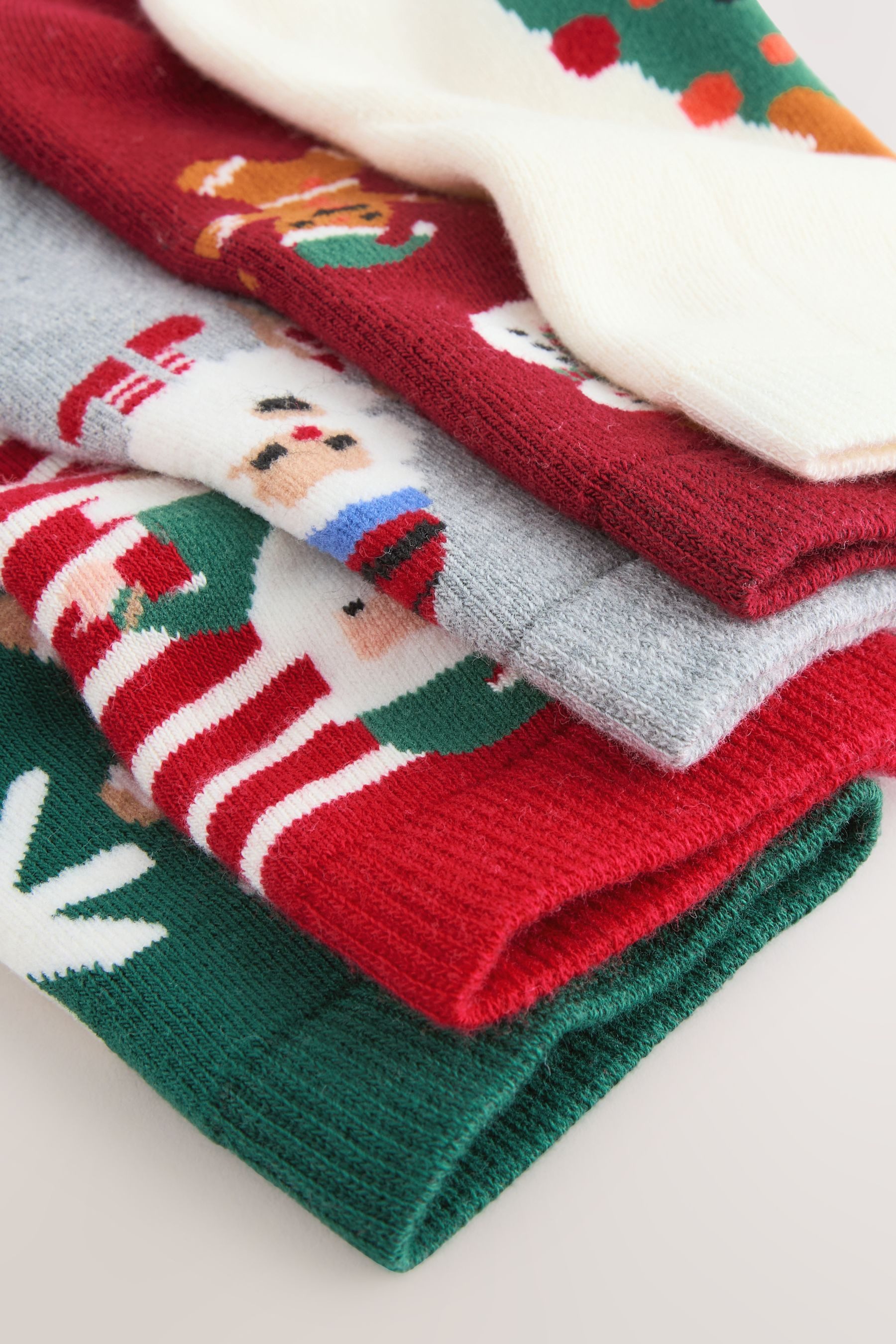 Next Basicsocken Socken, 5er-Pack, Weihnachten (1-Paar) günstig online kaufen