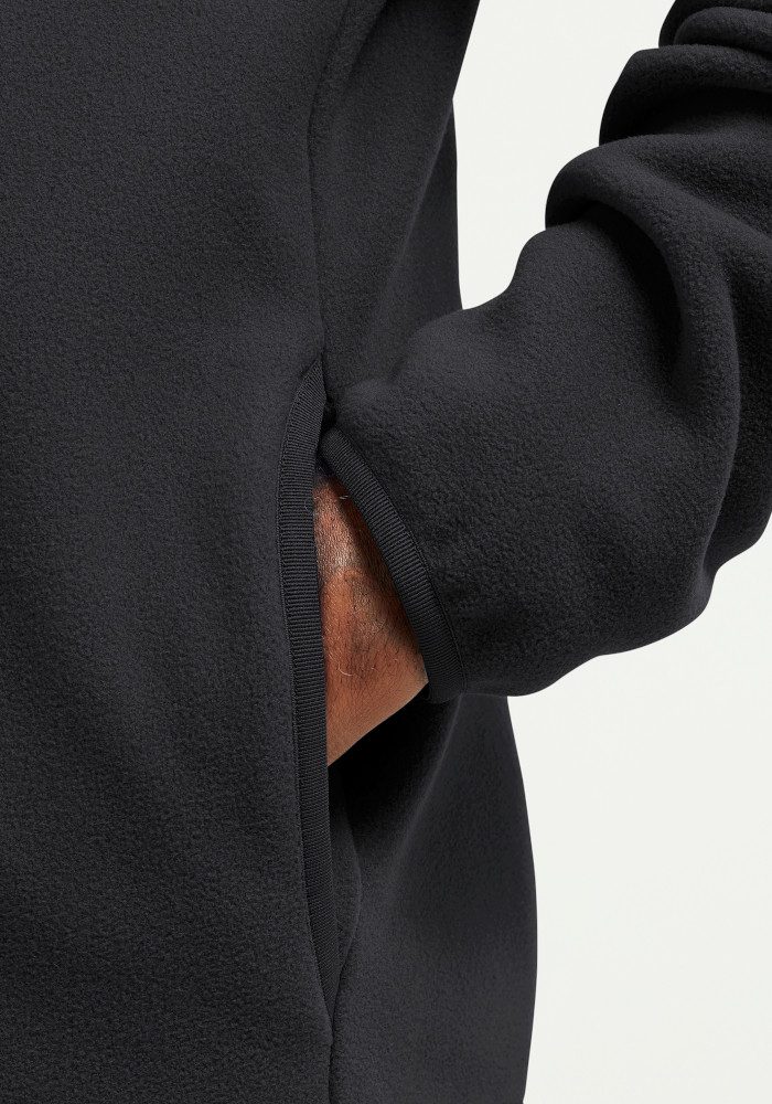 Jack Wolfskin Fleecejacke SUMETRO FZ M mit atmungsaktivem Material, gerader Abschluss, normale Länge