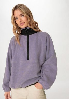 Hessnatur Sweatshirt Oversize aus Bio-Merinowolle mit Bio-Baumwolle (1-tlg)