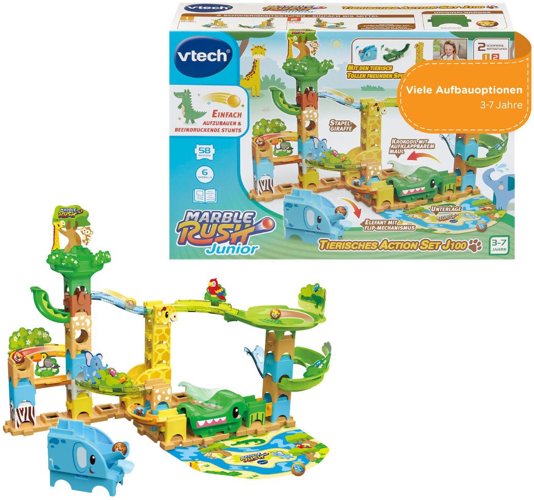 Vtech® Kugelbahn Marble Rush - Tierisches Action Set J100