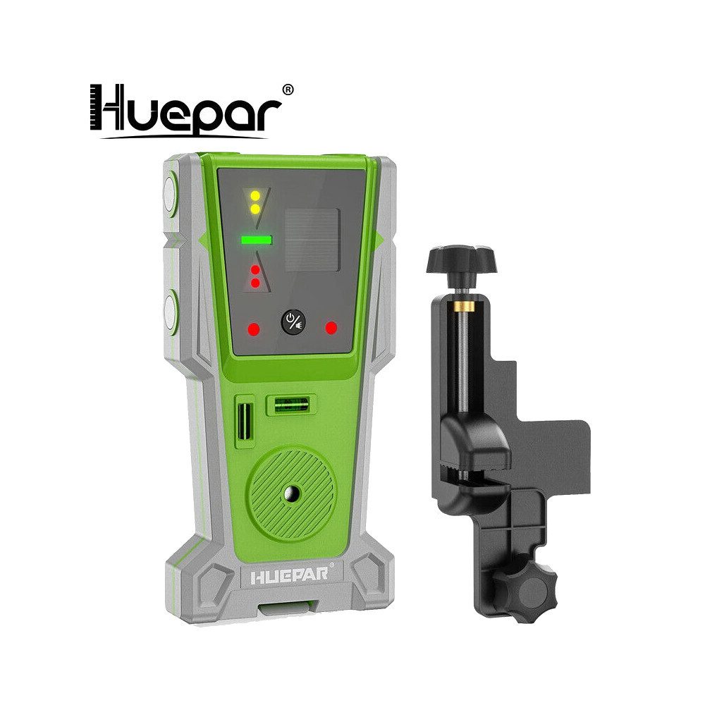 Huepar Kreuzlinienlaser Huepar LR-8RG Laserdetektor Digital Laserempfänger, (1 St)