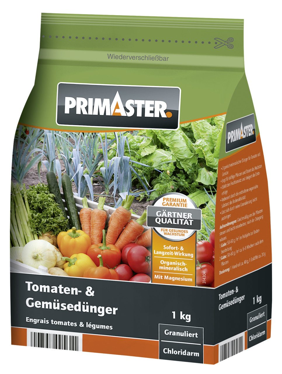 Primaster Gemsednger Primaster Gartendnger Tomate und Gemse 1 kg