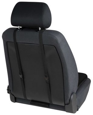 WALSER Autositzauflage High Tec Universal Auto Sitzauflage Spacer schwarz, 3D Spacer Füllung