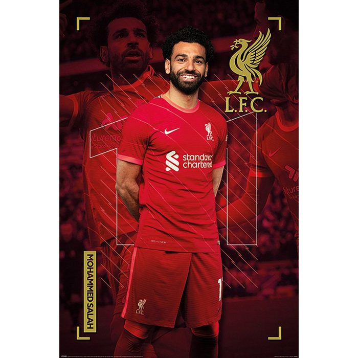 PYRAMID Poster Liverpool FC Poster Mo Salah 61 x 91 5 cm