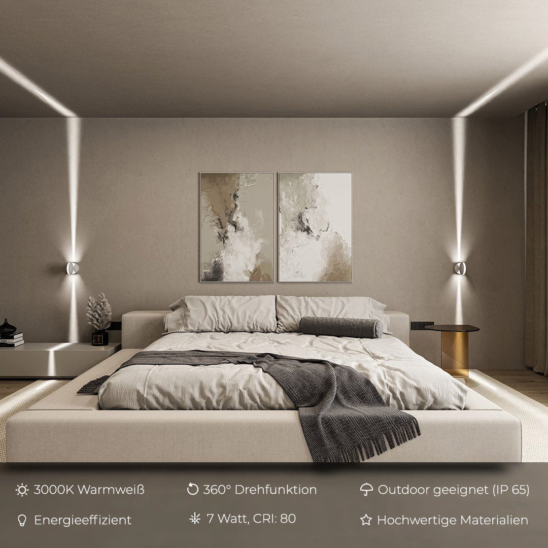 Neona LED Deckenleuchte SPECTRA Weiß, Warmweiß günstig online kaufen