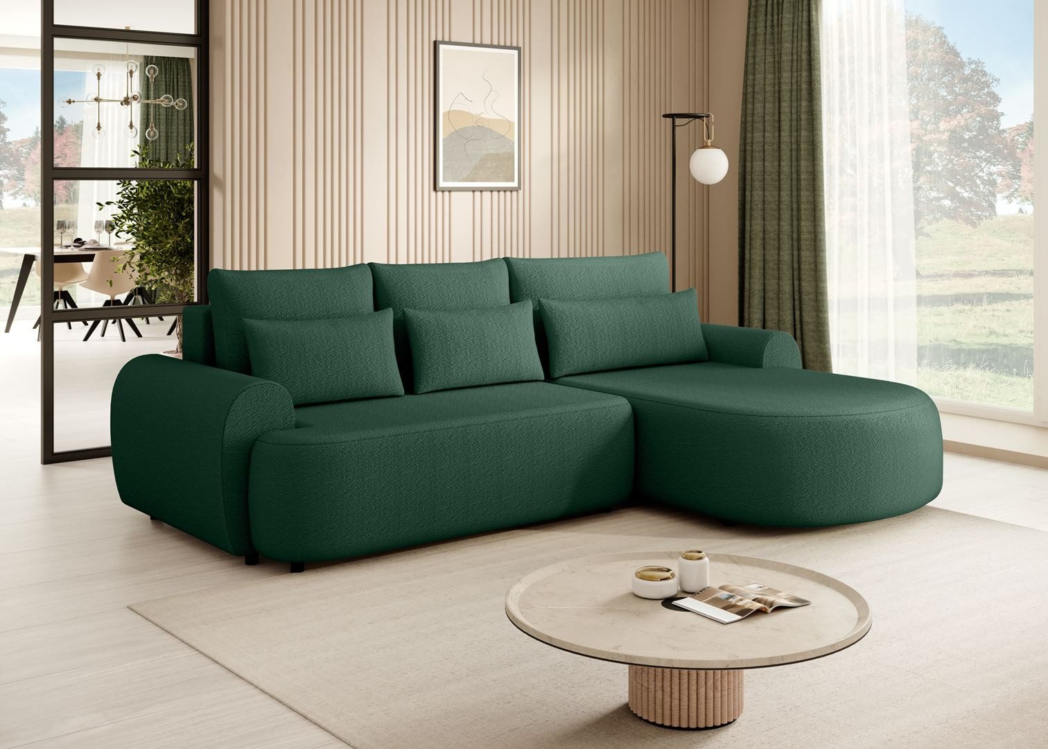 Beautysofa Ecksofa mit Schlaffunktion Olivio, mit günstig online kaufen