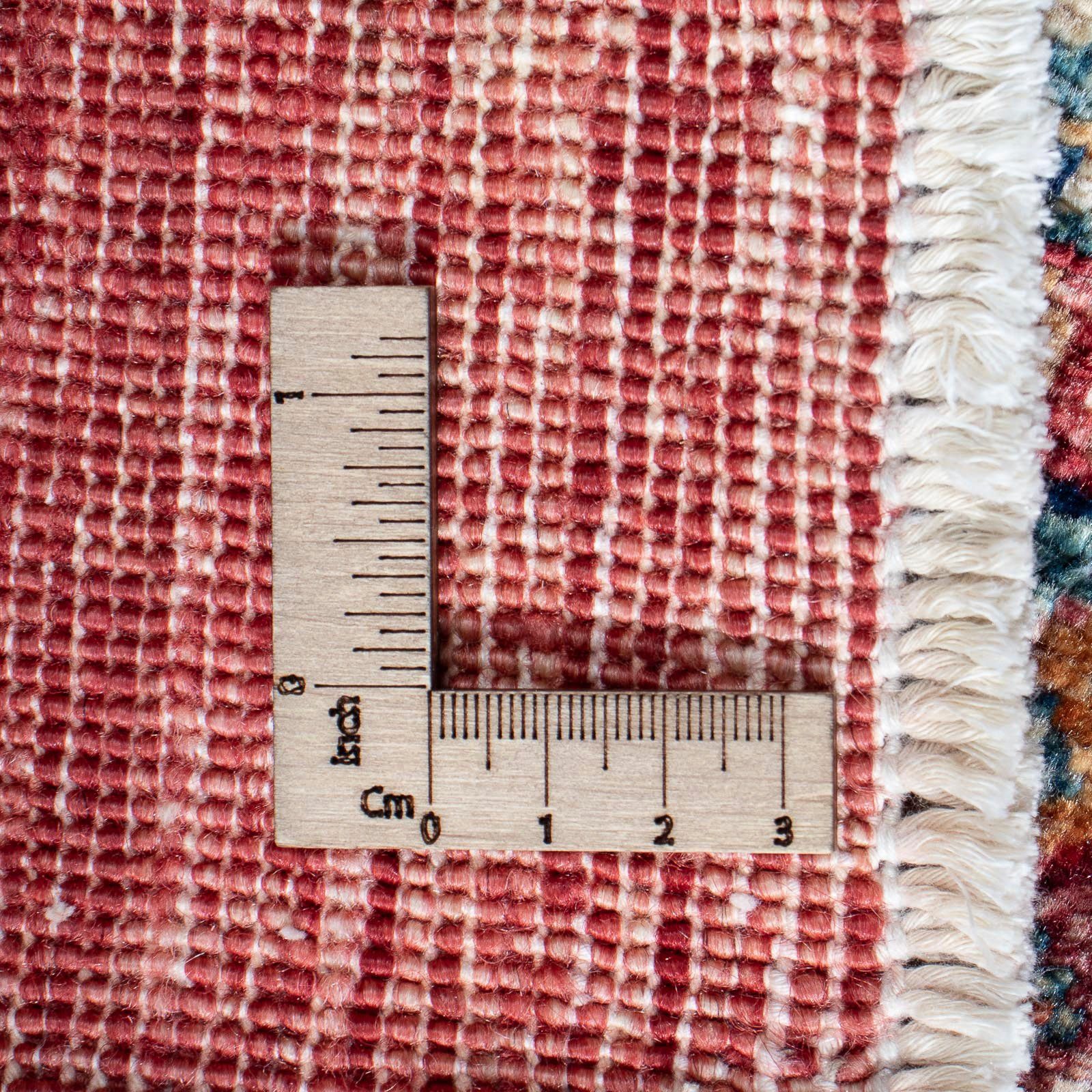 Felder Höhe: Zertifikat Wollteppich Unikat rechteckig, mit 8 cm, mm, morgenland, x 304 240 Bachtiari