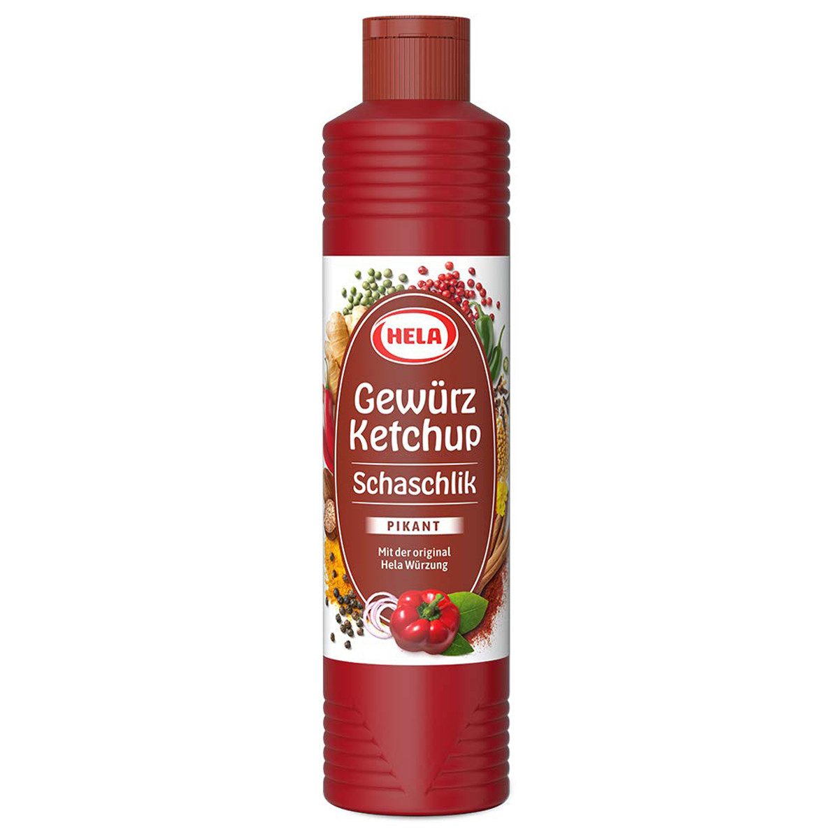 HELA Saucen, Hela Schaschlik Gewürzketchup mit einer besonderen Würzung 800ml