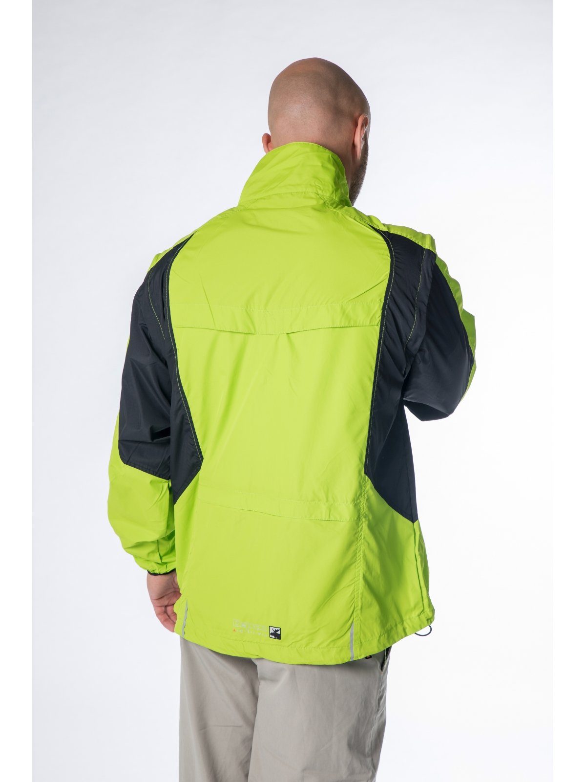 erhältlich CS auch HAMTON Größen Outdoorjacke NEW MEN abnehmbaren in Großen mit Ärmeln, DEPROC Active lime-anthra