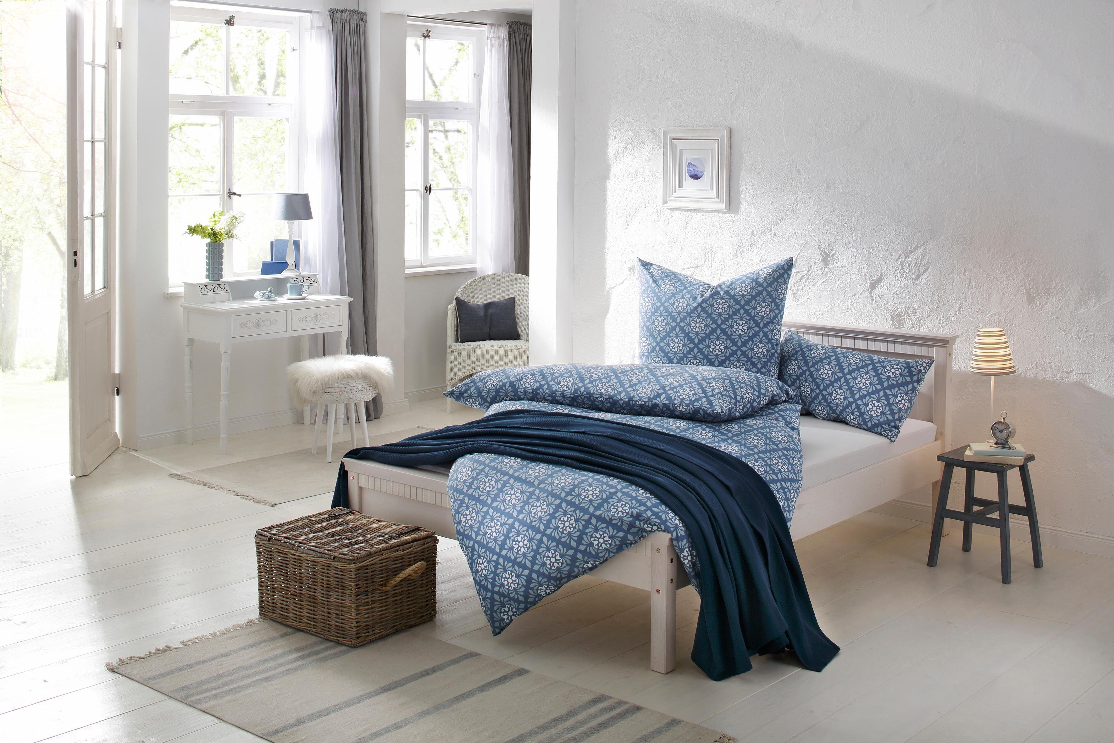 OTTO home Tagesdecke Mira, leichte Tagesdecke aus 100% Baumwolle, uni Überwurf, ohne Füllung