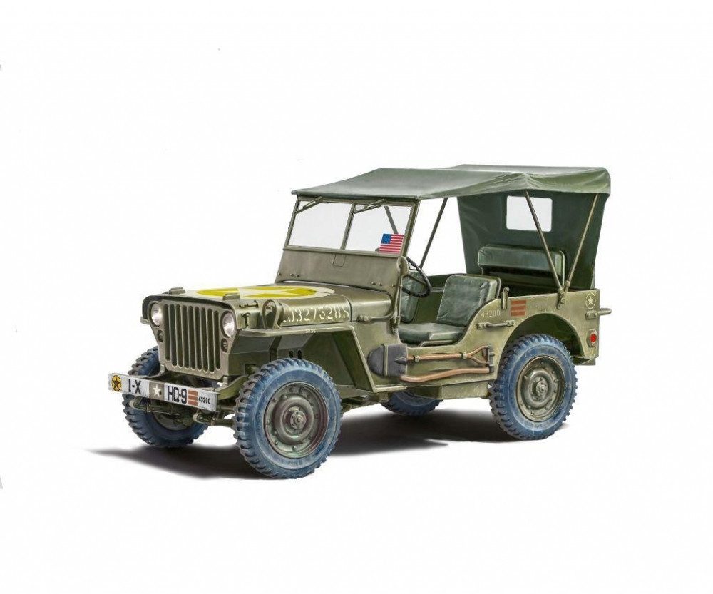 Italeri Modellbausatz Italeri 1:24 Willys Jeep MB "80th Anniversary"