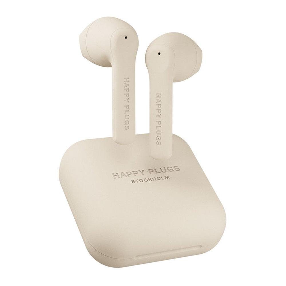 Happy Plugs Air 1 Bluetooth) Ohrhörer, wireless Go (Beige, In-Ear-Kopfhörer