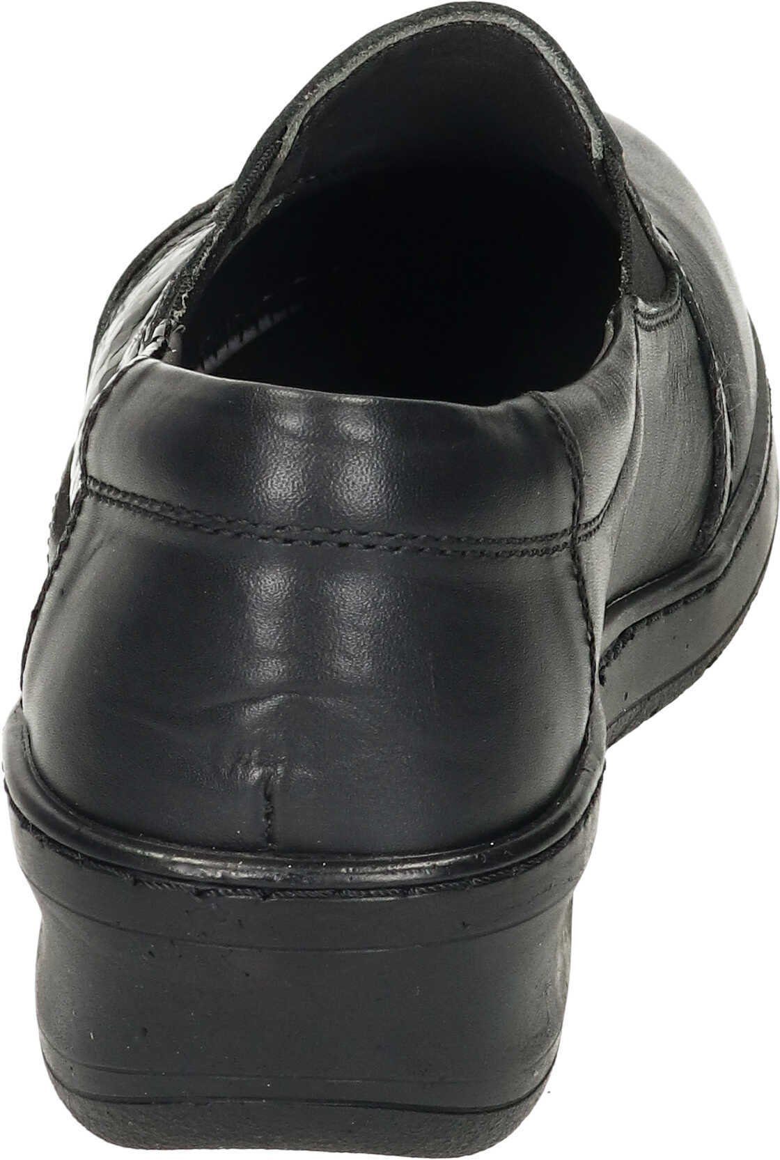 Gummizug Slipper schwarz mit Slipper Comfortabel