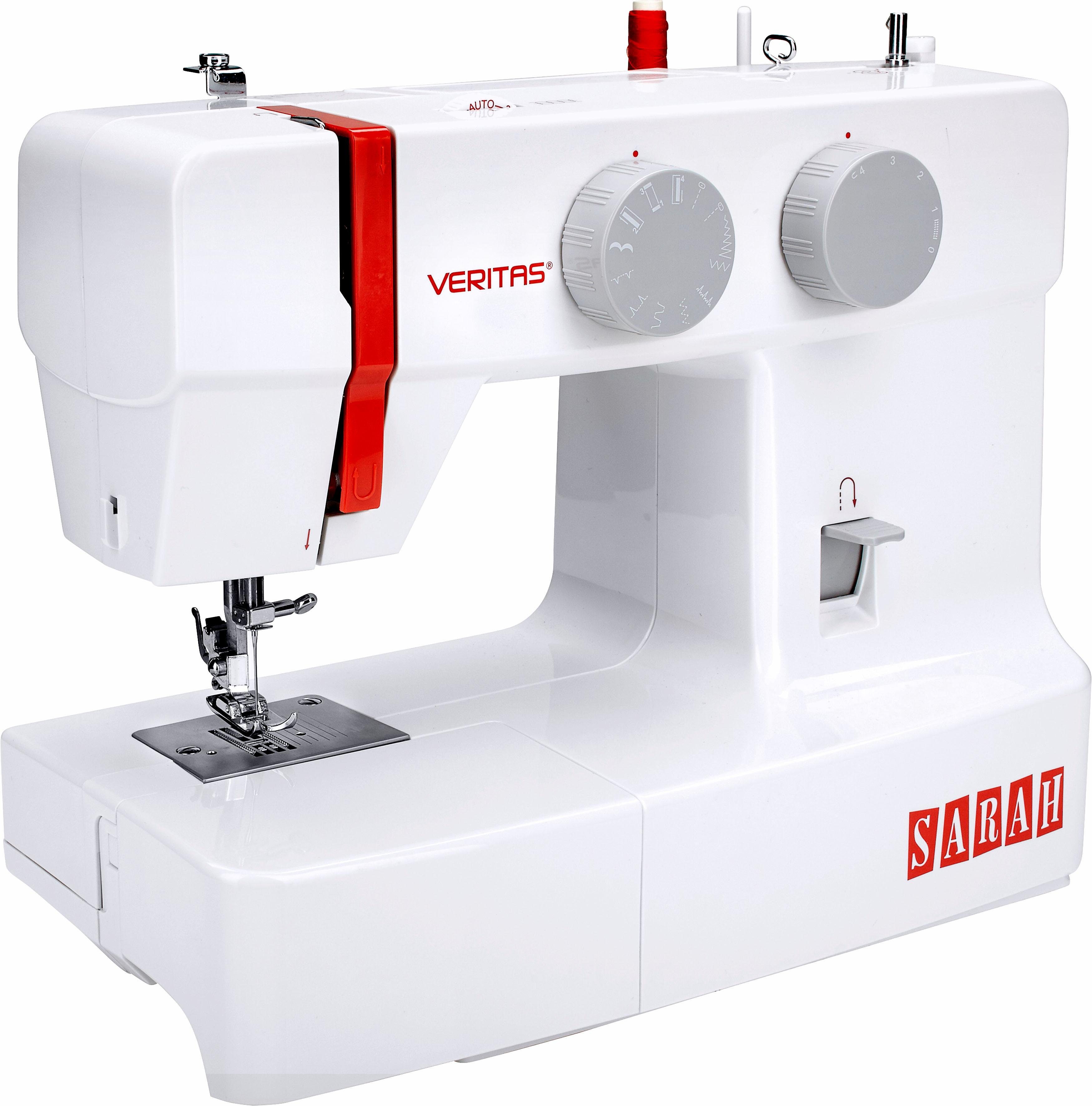 Veritas Nähmaschine Sarah, 13 Programme, 4-Stufen-Knopflochautomatik