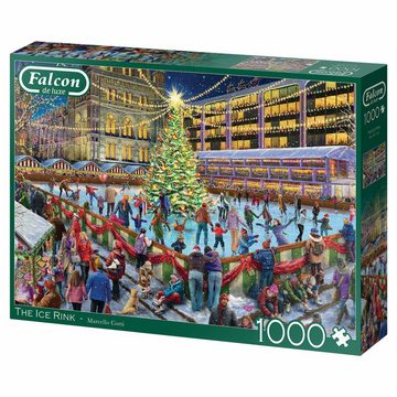 Jumbo Spiele Puzzle Falcon The Ice Rink 1000 Teile, 1000 Puzzleteile