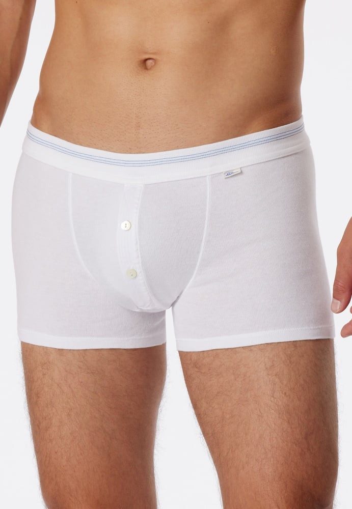 Schiesser Boxershorts Unterwäsche Revival Karl-Heinz weiss günstig online kaufen