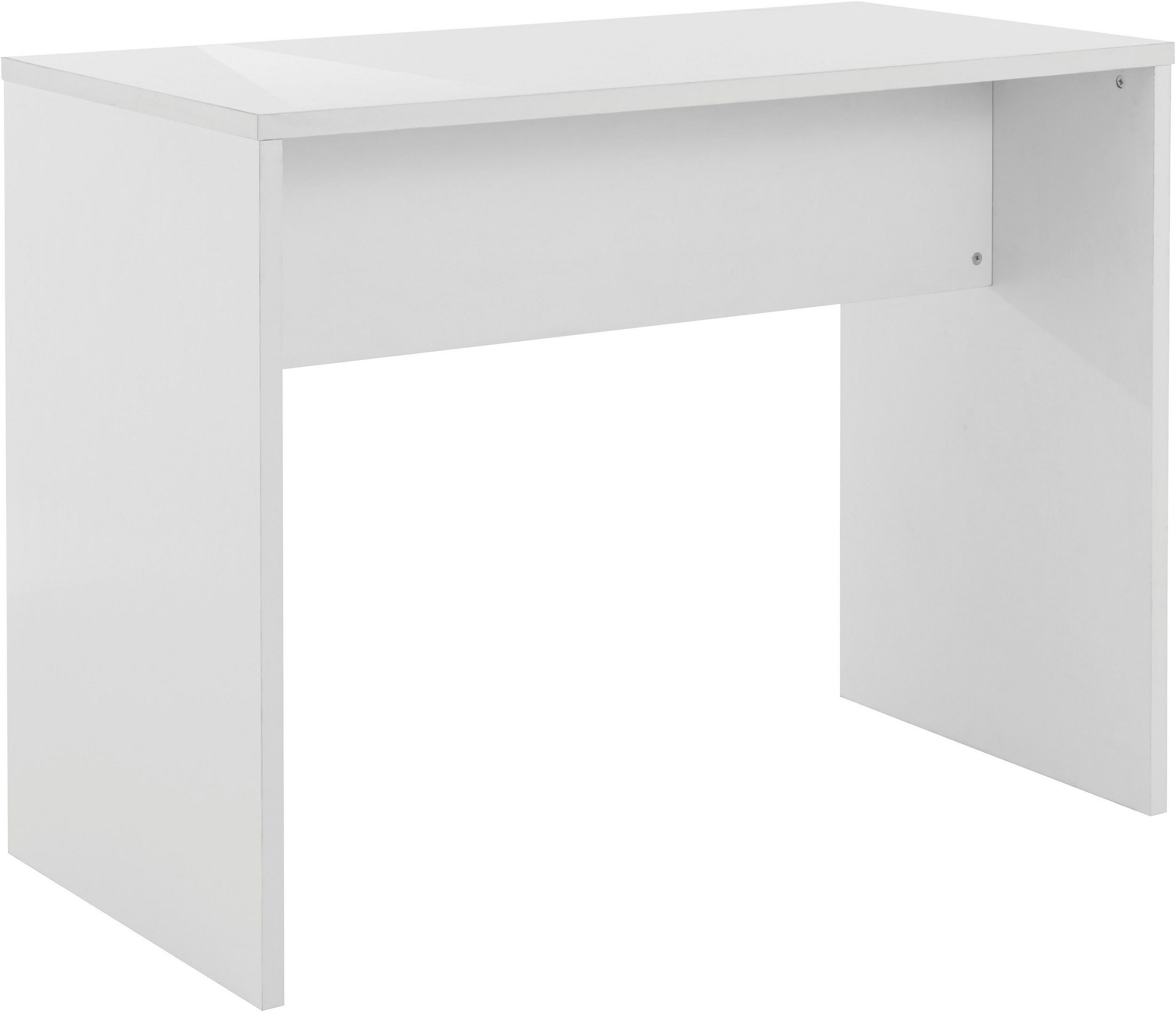loft24 Bartisch Gavin, Tischplatte in Hochglanz, Kufengestell, Tischhöhe ca. 90 cm