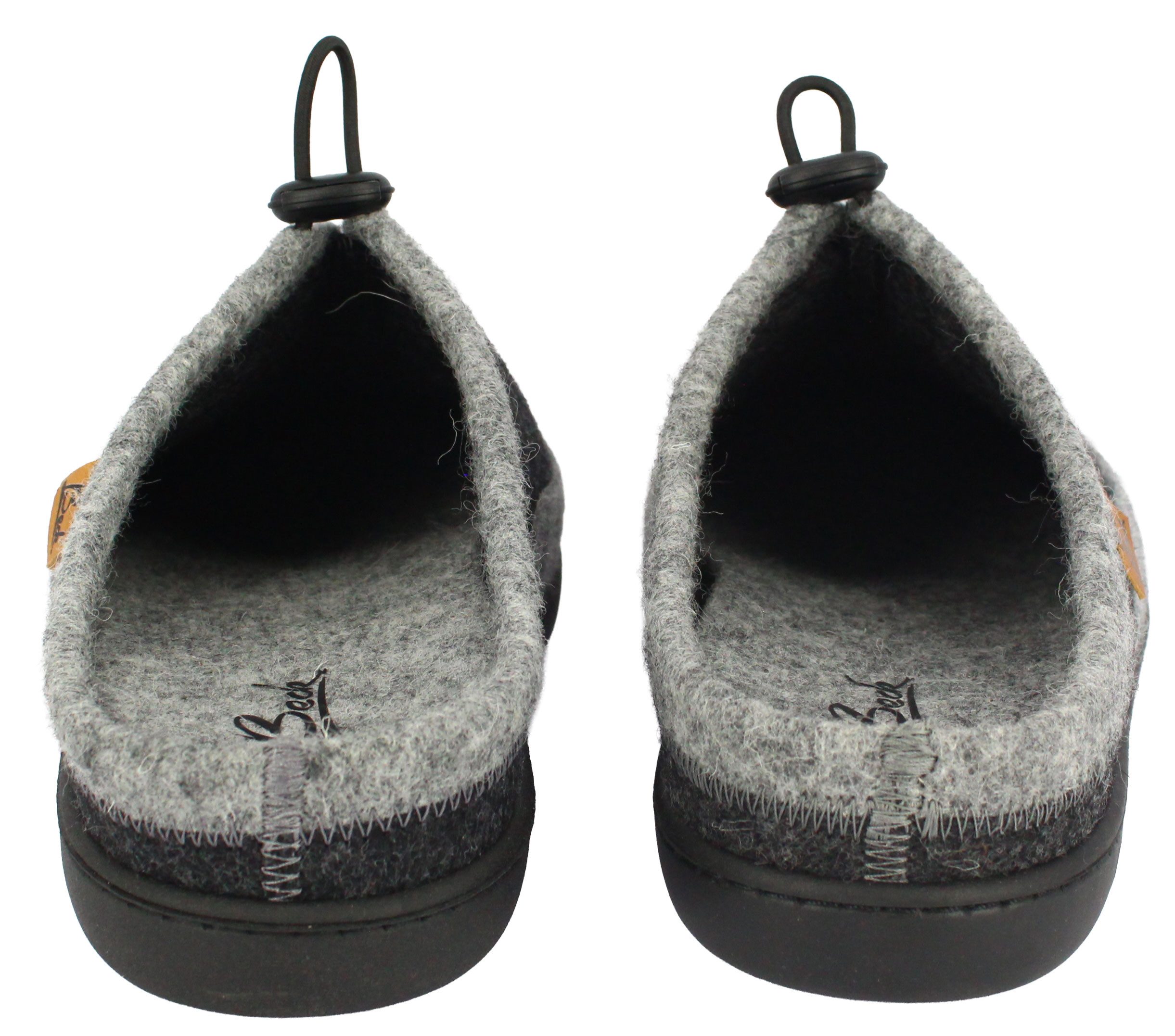 Beck Herren Pantoffel Max mit hohem Schurwollanteil Hausschuh – Bild 4 von 5