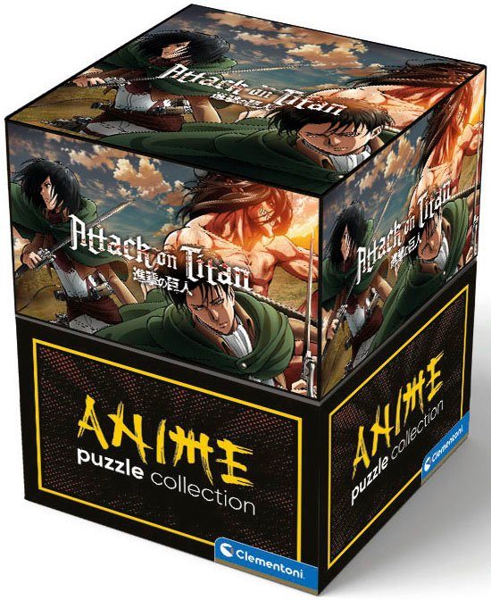on Made Premium - Puzzle - in Wald Animé-Collection, schützt Europe; weltweit Clementoni® Attack Puzzleteile, Titan, 500 FSC®