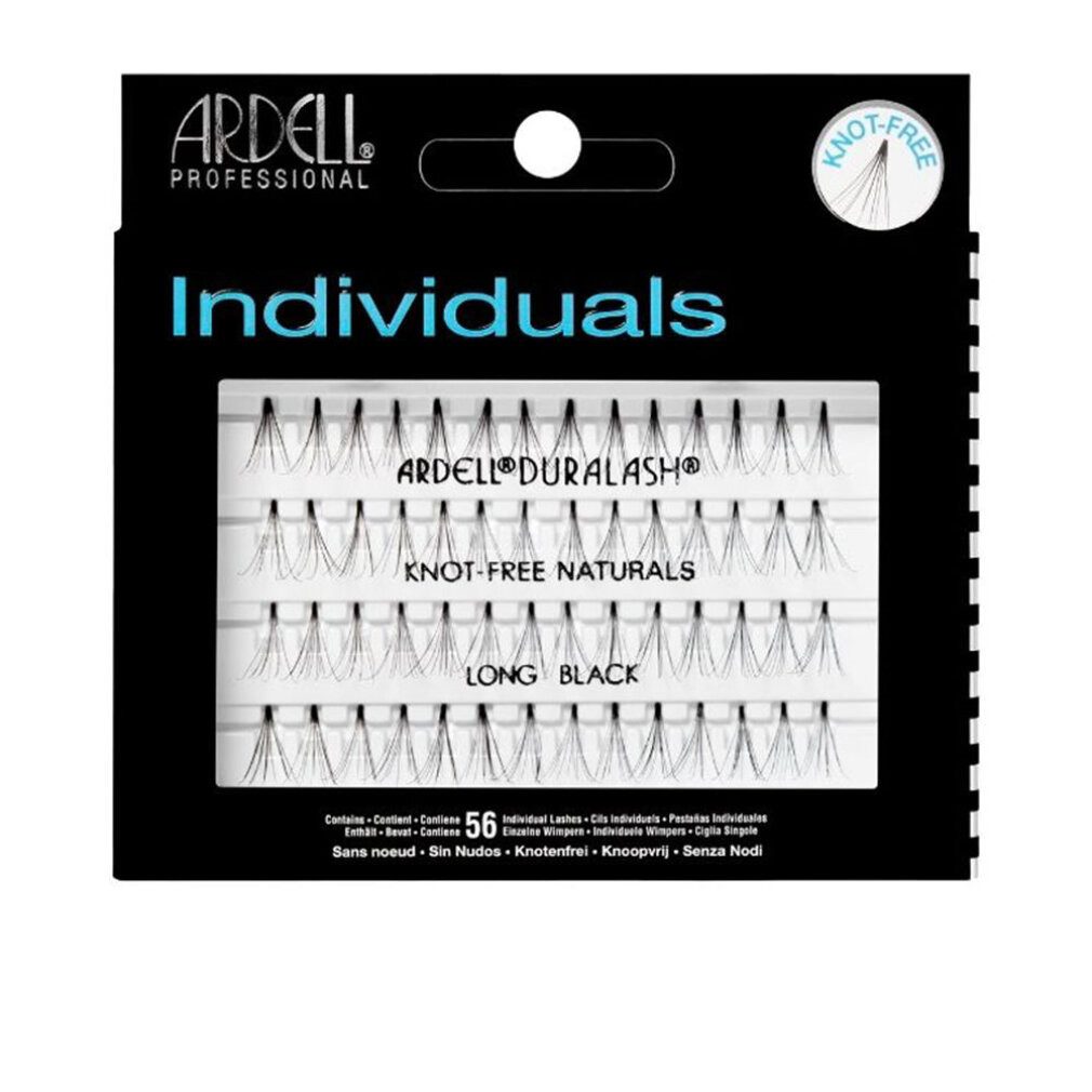 ARDELL Einzelwimpern Individuelles Duralash Knot-Free Naturals Lang Schwarz