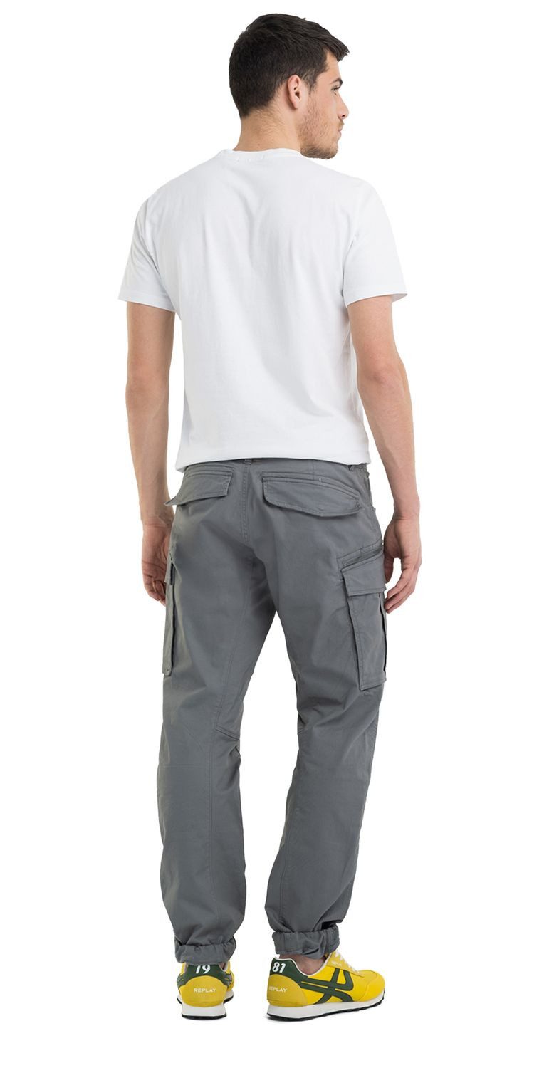 Replay Cargohose COMFORT COTTON TWILL mit Stretch