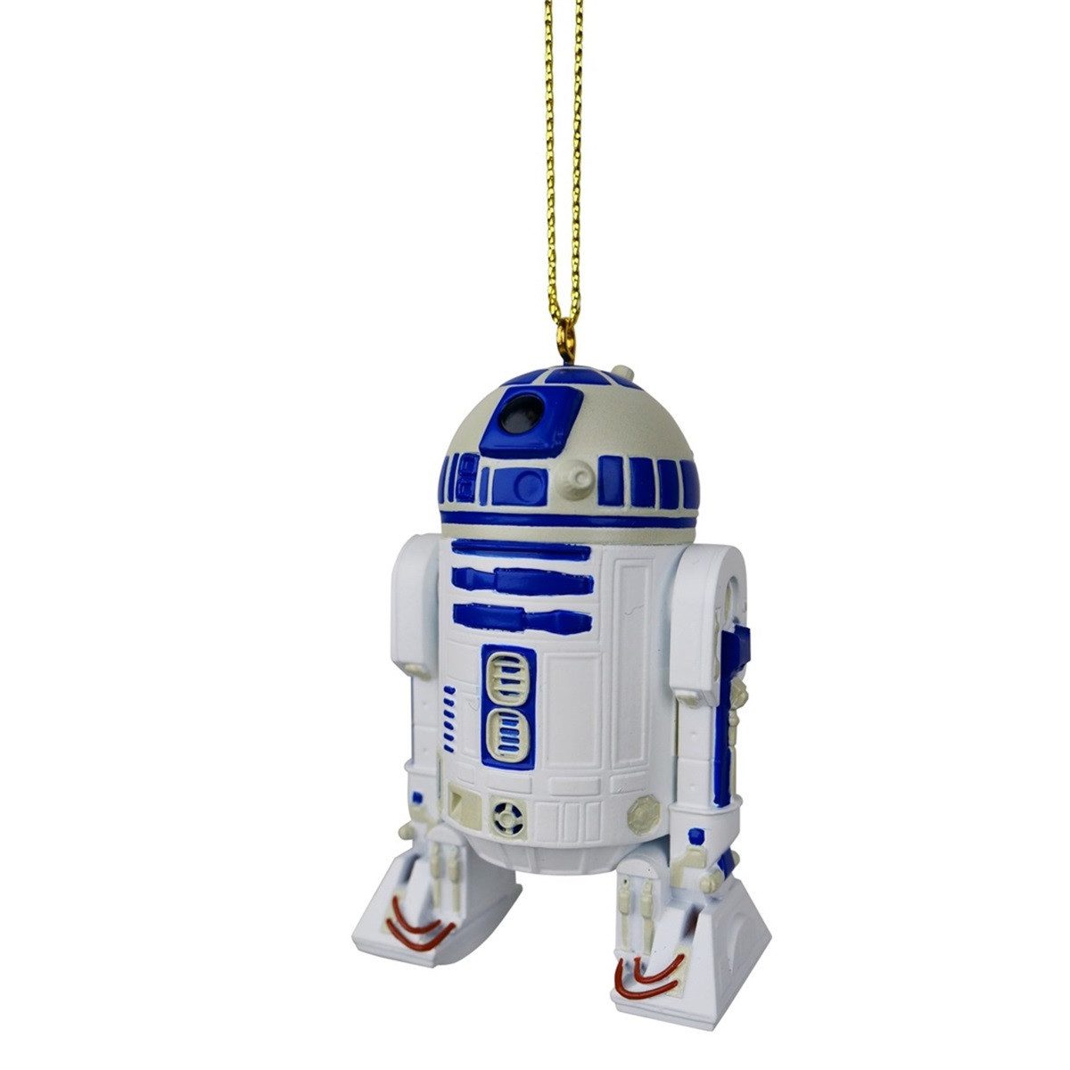 Disney Weihnachtsfigur Christbaumkugel Star Wars 3D R2-D2 8cm Baumschmuck Weihnachtskugel