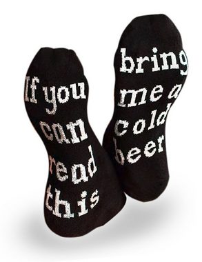 Soreso® Dekokissen Kissen mit Füllung und Socken für Opa Großvater, Besonderes Geschenk zum Geburtstag oder Weihnachten